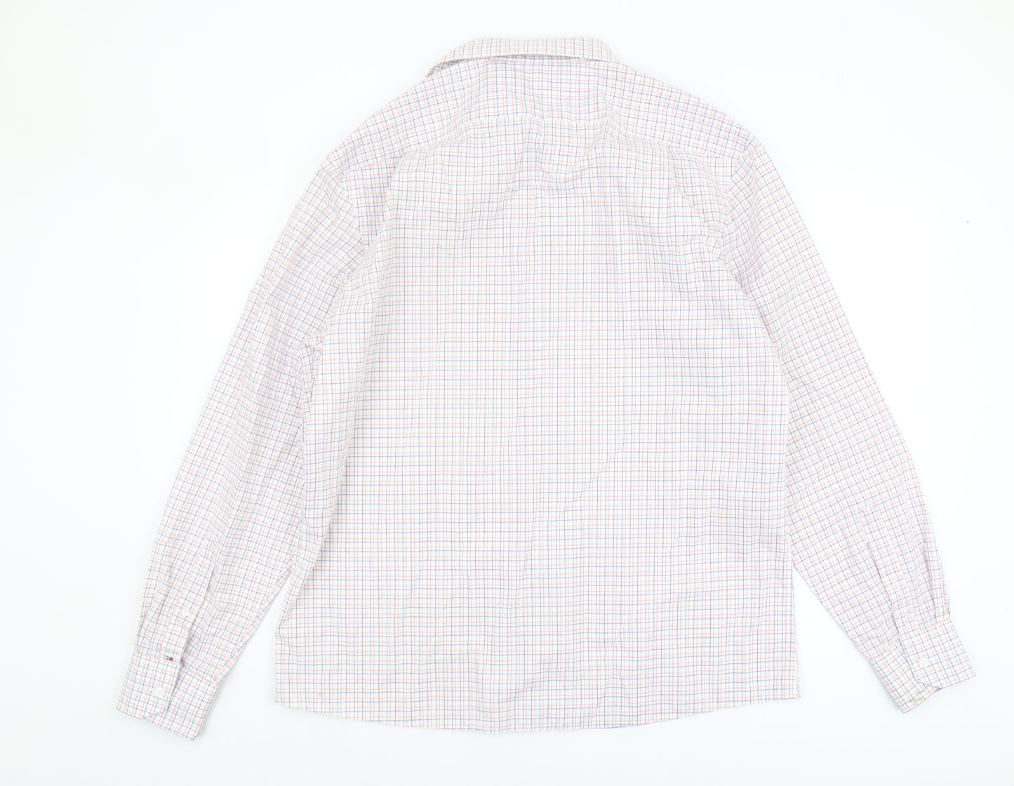 Tommy Hilfiger Men's Multicoloured Check Shirt, 17