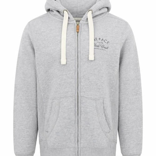 FatFace Men's Grey XS Full Zip Hoodie with Logo