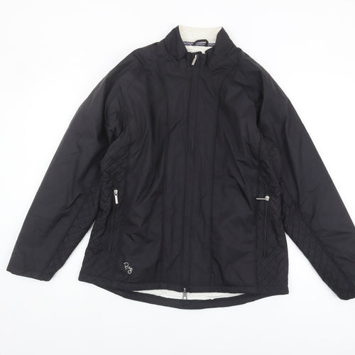 Ping Collection Women's Black Quilted Jacket Size 12