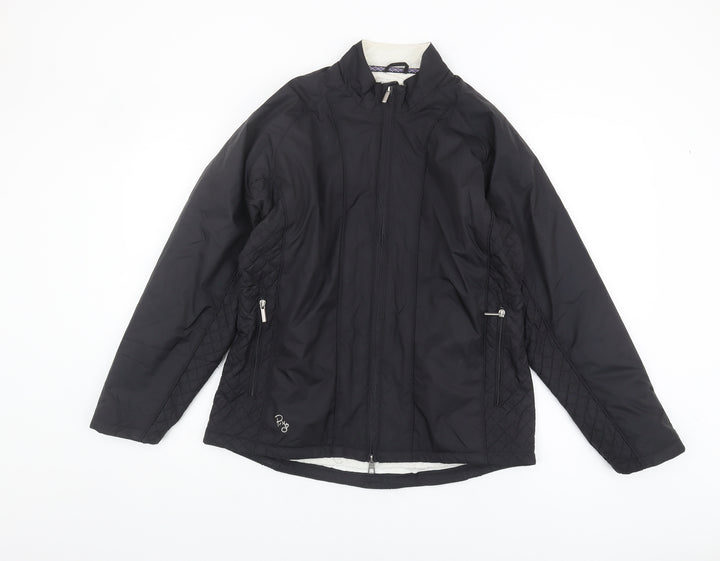 Ping Collection Women's Black Quilted Jacket Size 12