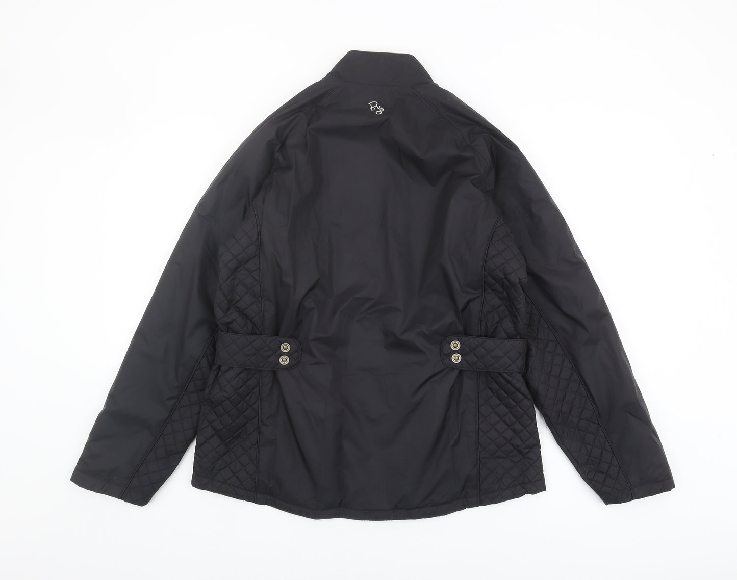Ping Collection Women's Black Quilted Jacket Size 12