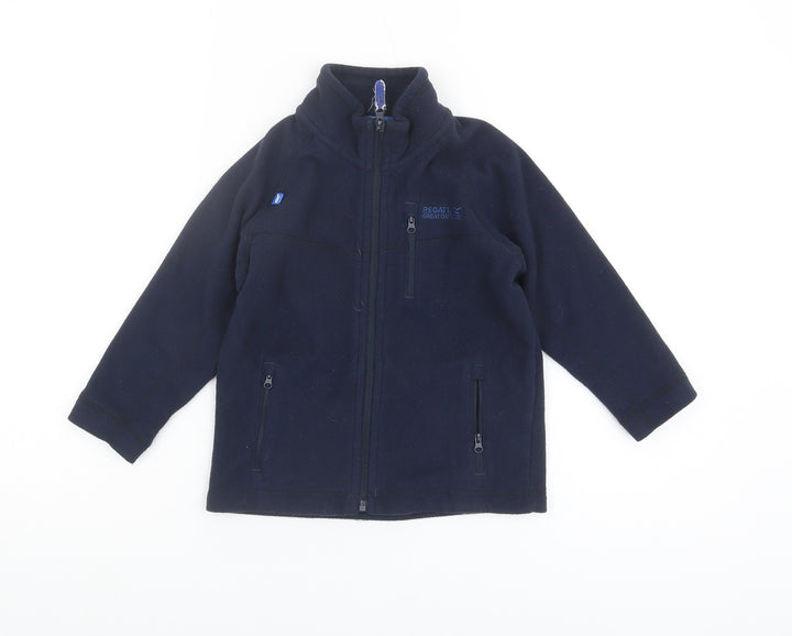 Regatta Boys Blue Fleece Jacket 3-4 Years