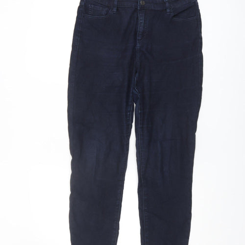 Armani Exchange Women's Blue Cropped Skinny Jeans