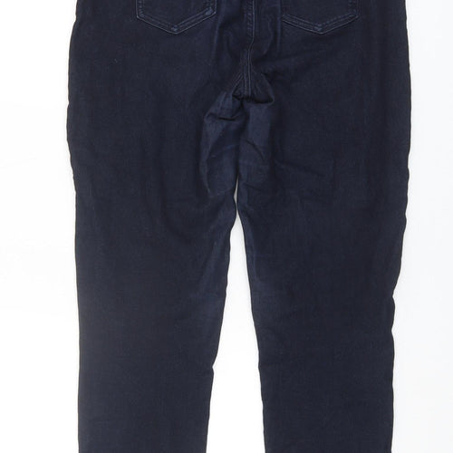 Armani Exchange Women's Blue Cropped Skinny Jeans