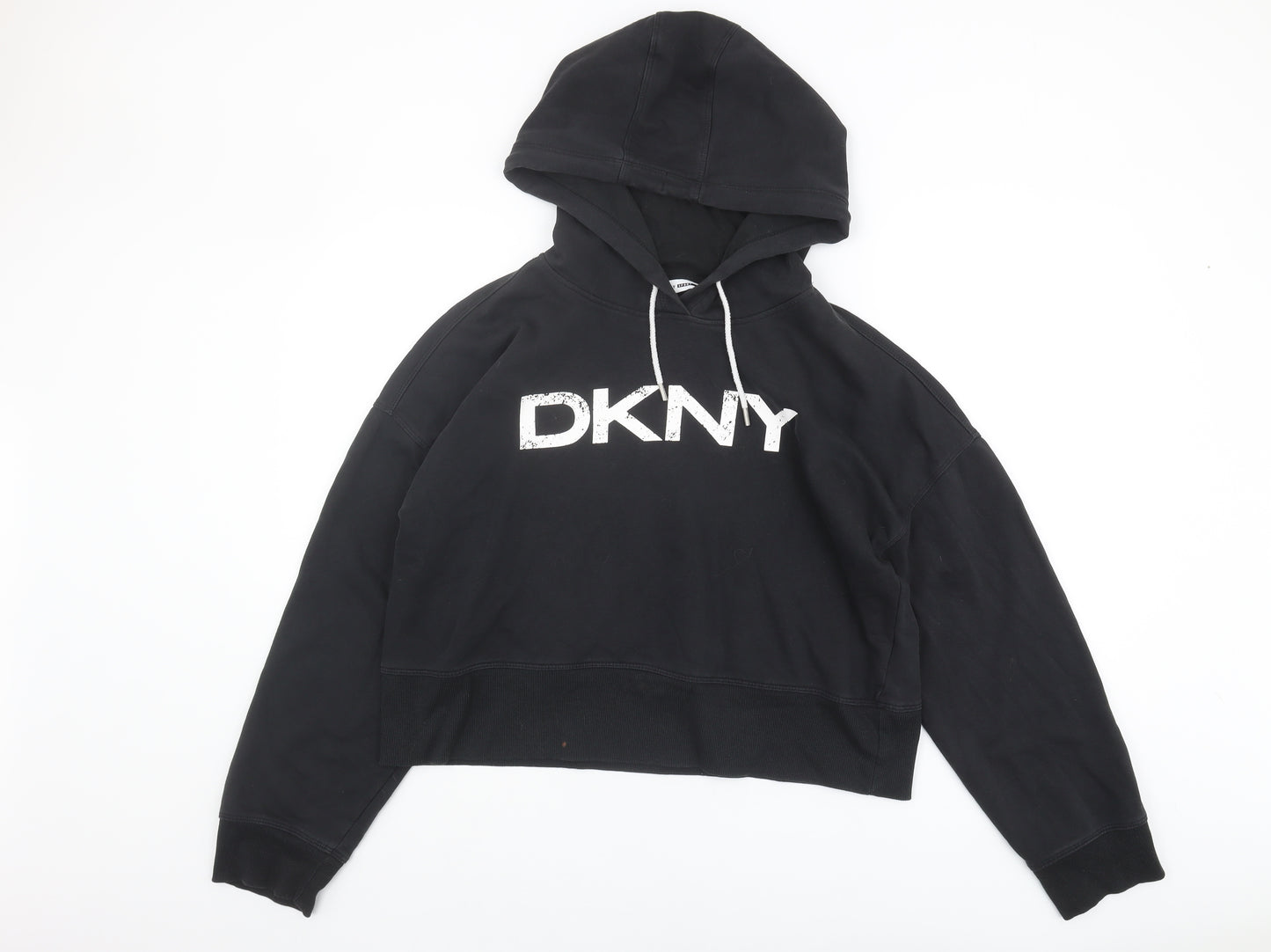 DKNY Sport Women's Black Pullover Hoodie L Regular