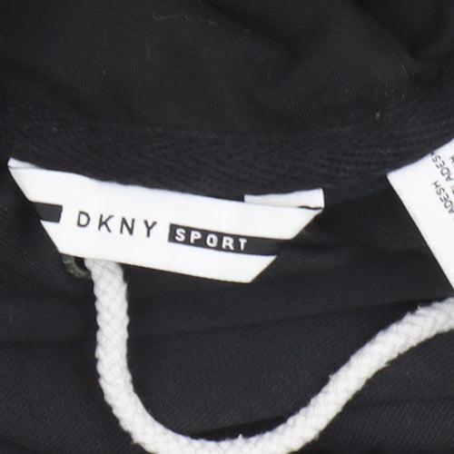 DKNY Sport Women's Black Pullover Hoodie L Regular