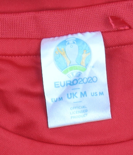 Euro 2020 Red Football Jersey Men's M
