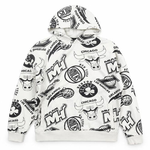 Marks and Spencer Boys White NBA Hoodie 11-12 Years