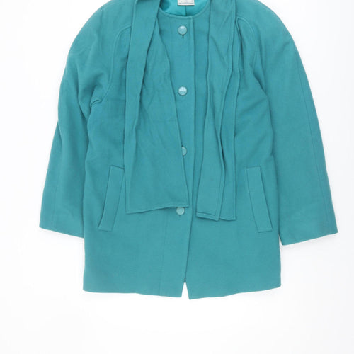 Eastex Women's Blue Wool Coat Size 10