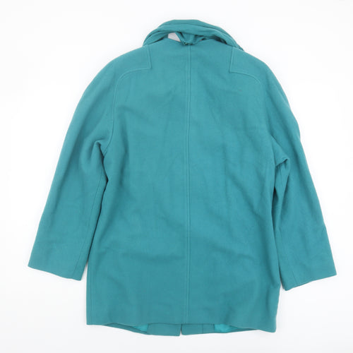 Eastex Women's Blue Wool Coat Size 10