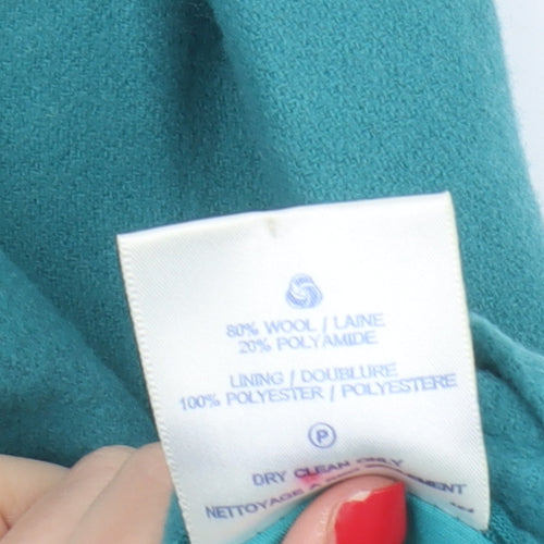 Eastex Women's Blue Wool Coat Size 10