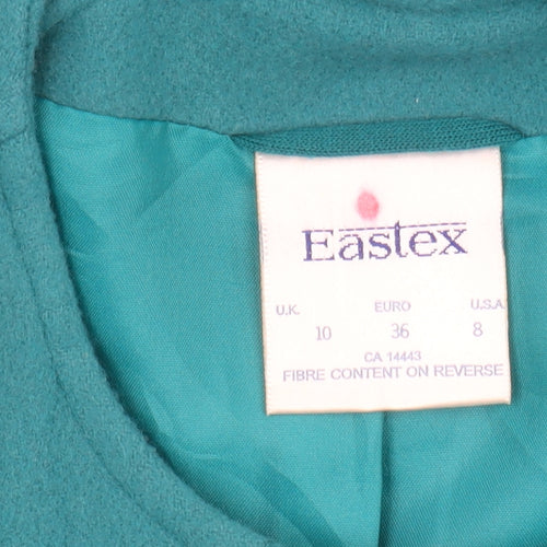 Eastex Women's Blue Wool Coat Size 10
