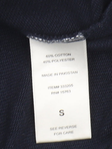 Champion Men's Blue Sweatshirt S with Logo