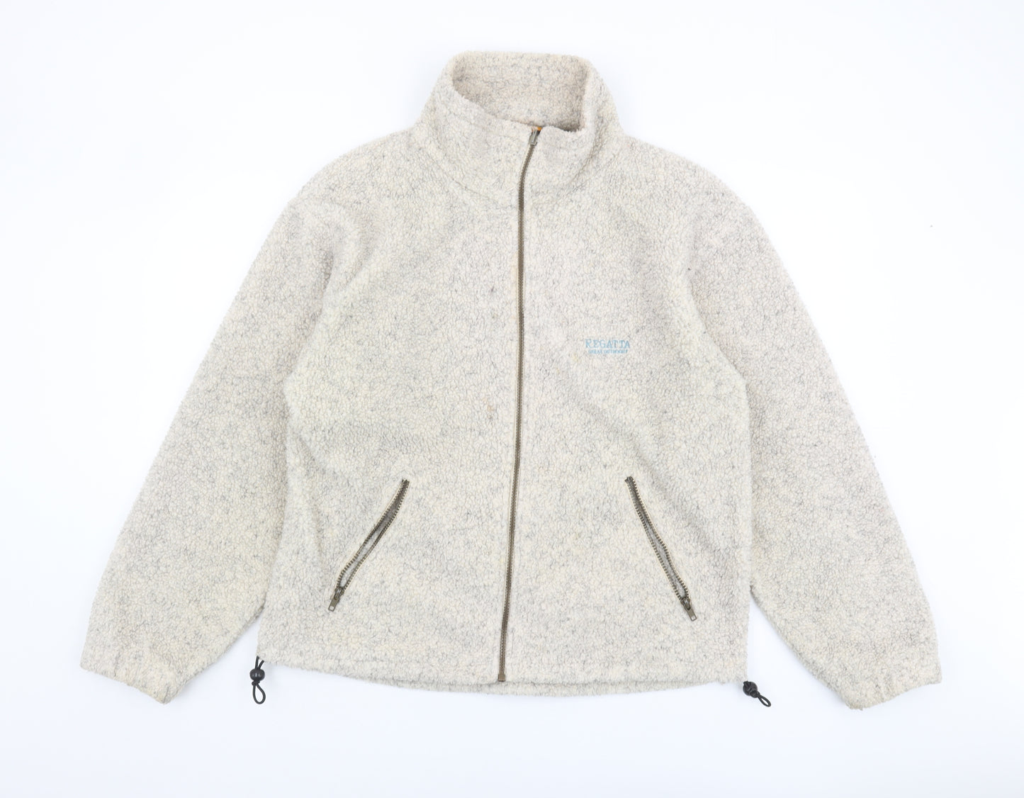 Regatta Men's Beige Fleece Jacket M Casual Outdoor