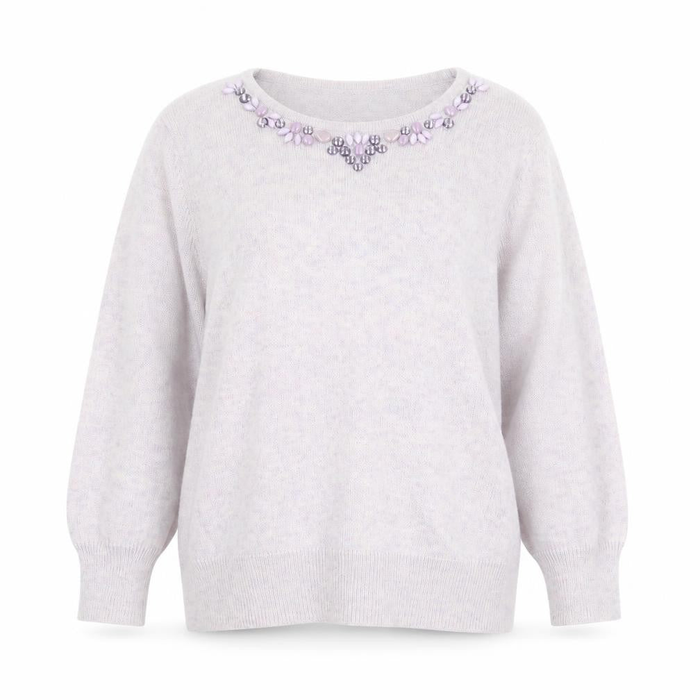 Front view of Marks & Spencer Women’s Multicoloured Jumper, size UK 18