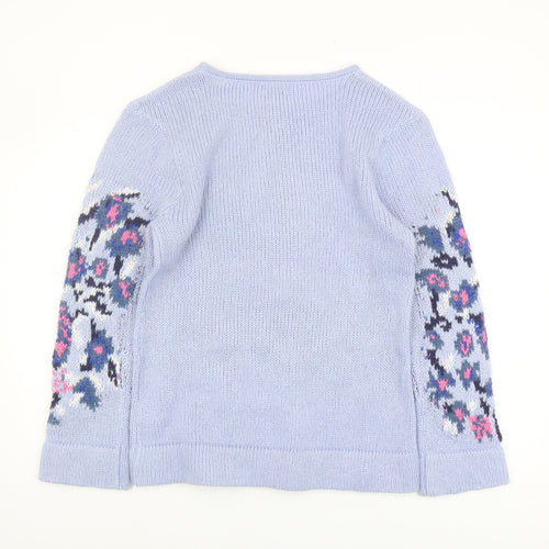 Cotton Traders Women's Blue Pullover Jumper Size 12