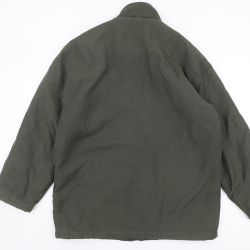 Wolsey Men's Green Cotton Mid-Length Coat M