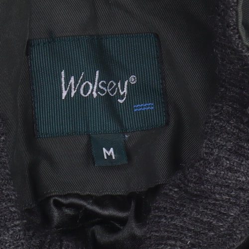 Wolsey Men's Green Cotton Mid-Length Coat M