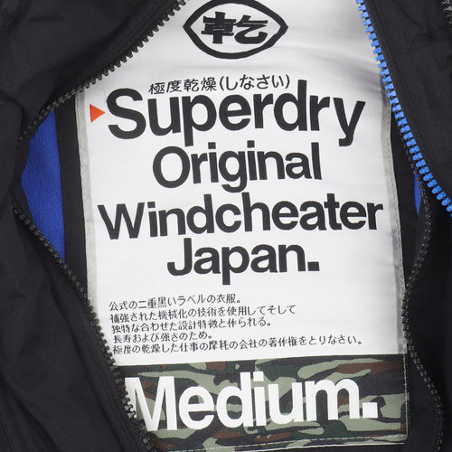 Superdry Men's Black Windbreaker Jacket M