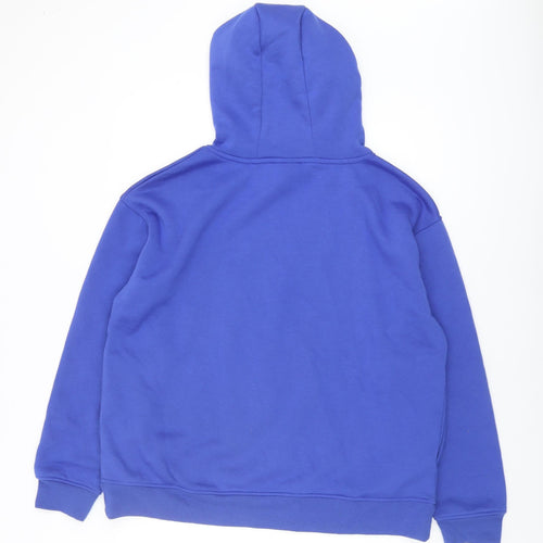 Disney Unisex Blue Hoodie L - Mickey Mouse Graphic Long Sleeve