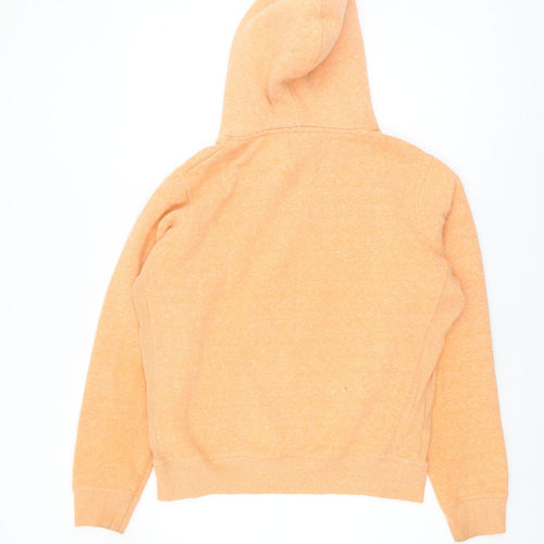 Weird Fish Women's Orange Pullover Hoodie Size 14