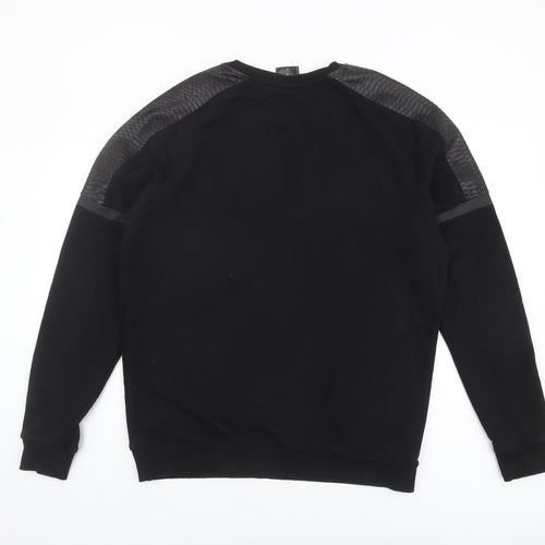 Foray Men's XL Black Sweatshirt Pullover Crew Neck