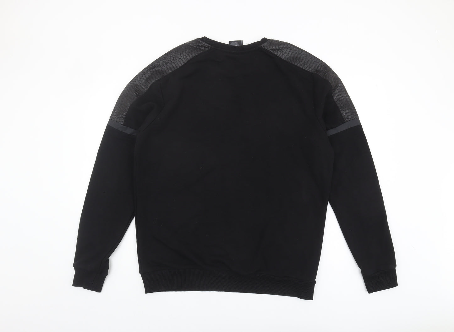 Foray Men's XL Black Sweatshirt Pullover Crew Neck