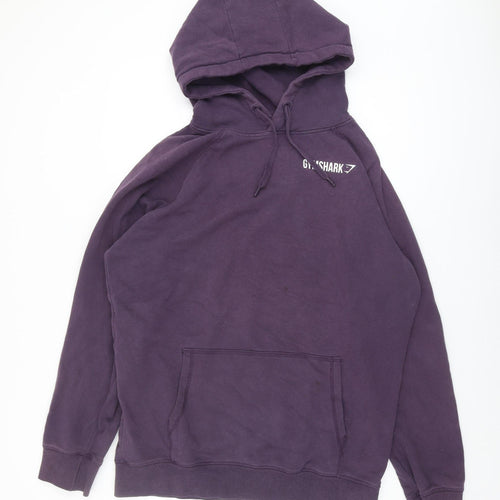 Gymshark Men's Purple Pullover Hoodie XXL