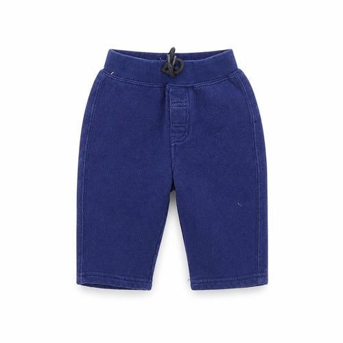 Ralph Lauren Unisex Blue Jogger Trousers 6-9 Months Cotton