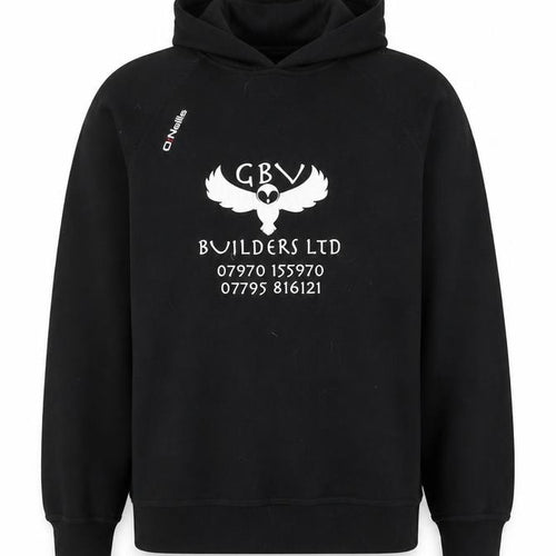 O'Neills Men's XL Black Hoodie with Graphic Print