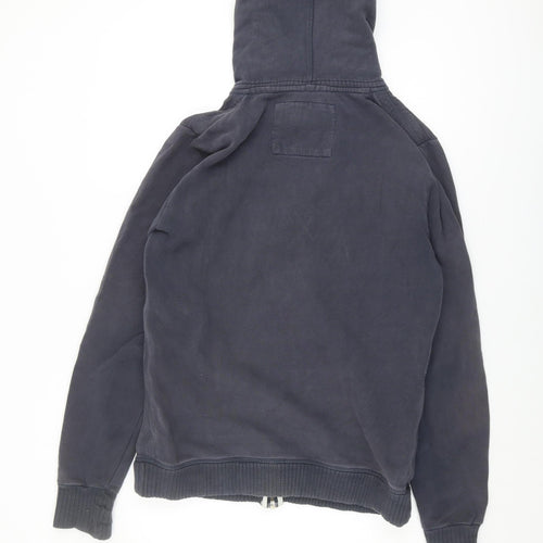 SoulCal & Co Men's Blue Full Zip Hoodie Medium