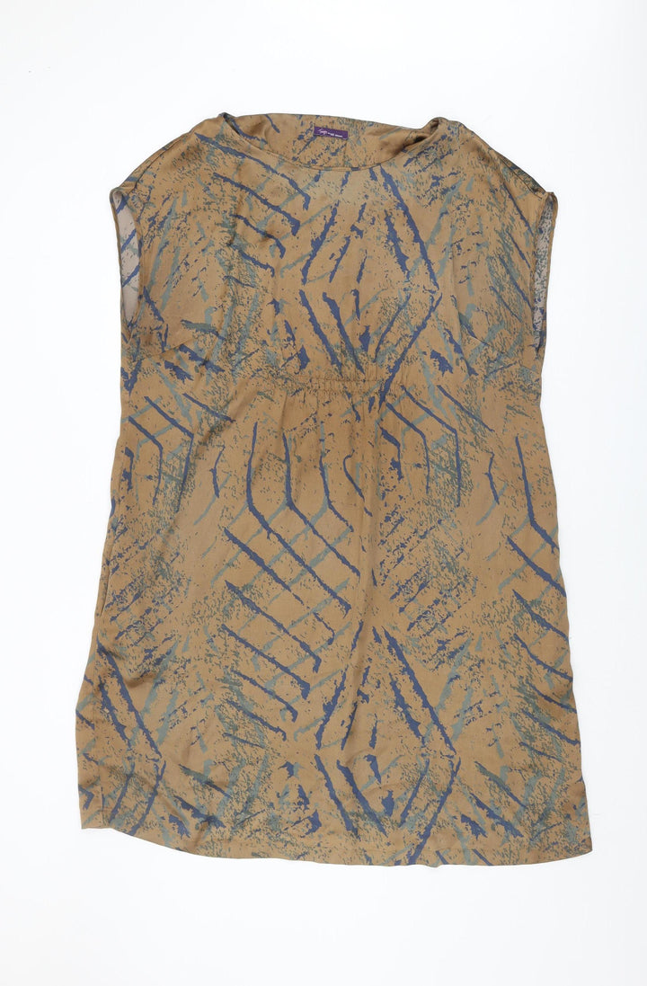 Marks and Spencer Women's Multicoloured Sleeveless Top