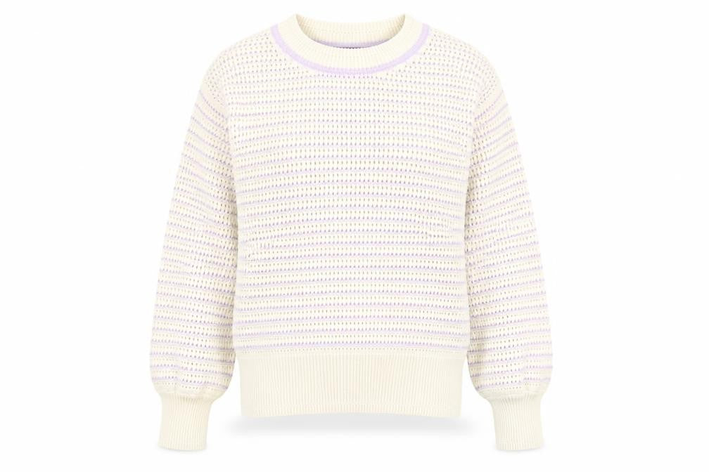 Front view of Marks & Spencer Women's Small Ivory Pullover
