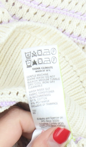 Marks and Spencer Women's Small Ivory Pullover
