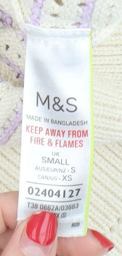 Marks and Spencer Women's Small Ivory Pullover