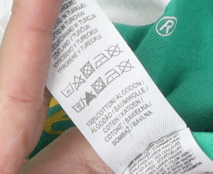 Primark Green Sprite T-Shirt Large Unisex Adults Casual