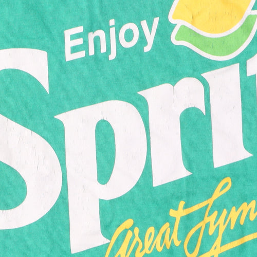 Primark Green Sprite T-Shirt Large Unisex Adults Casual