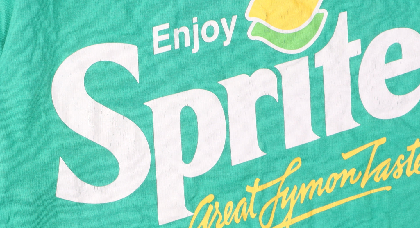 Primark Green Sprite T-Shirt Large Unisex Adults Casual