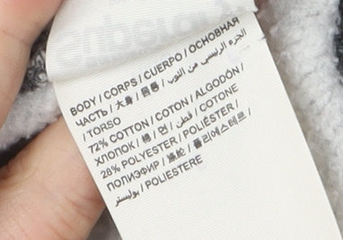 Superdry Men's Grey Pullover Sweatshirt, M, Logo Accents