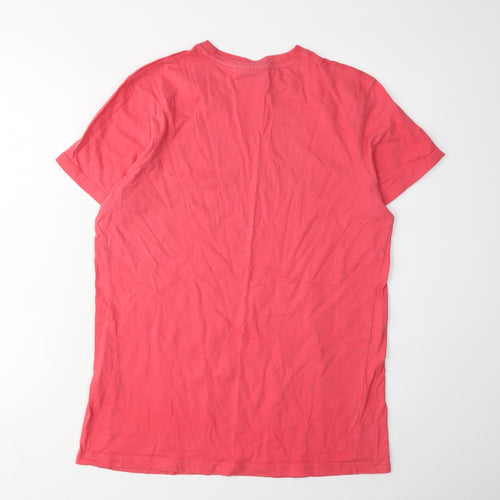 McKenzie Men's Red Crew Neck T-Shirt S
