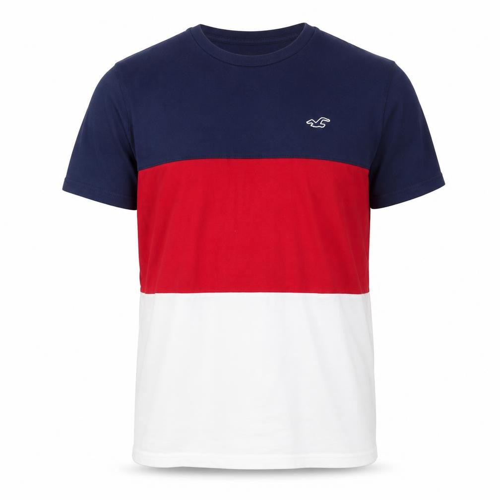 Hollister Men's XS Multicoloured Crew Neck T-Shirt
