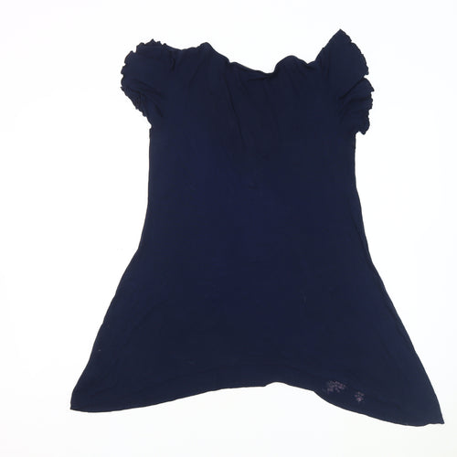 Rocha John Rocha Women's Blue Floral Blouse Size 12