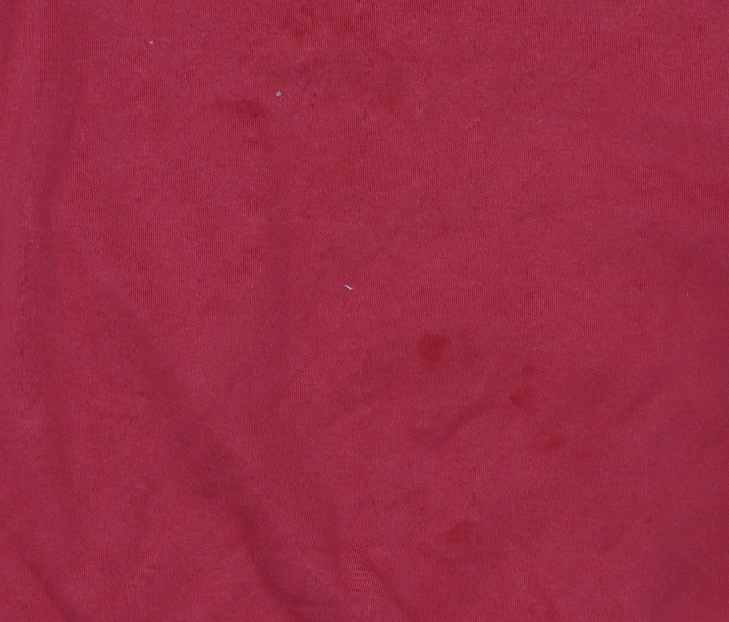 Mickey Mouse Unisex Red Pullover Hoodie XL