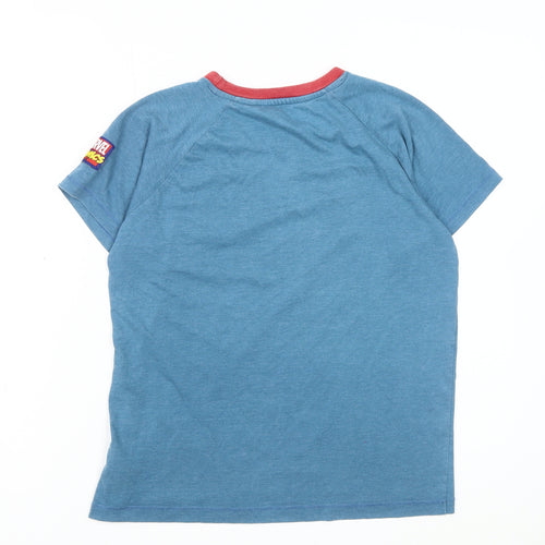 Marvel Boys Blue Spider-Man Graphic T-Shirt, 9-10 Years