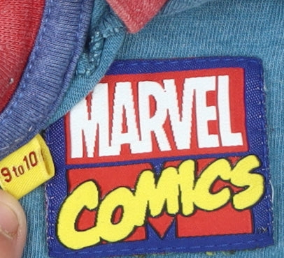 Marvel Boys Blue Spider-Man Graphic T-Shirt, 9-10 Years