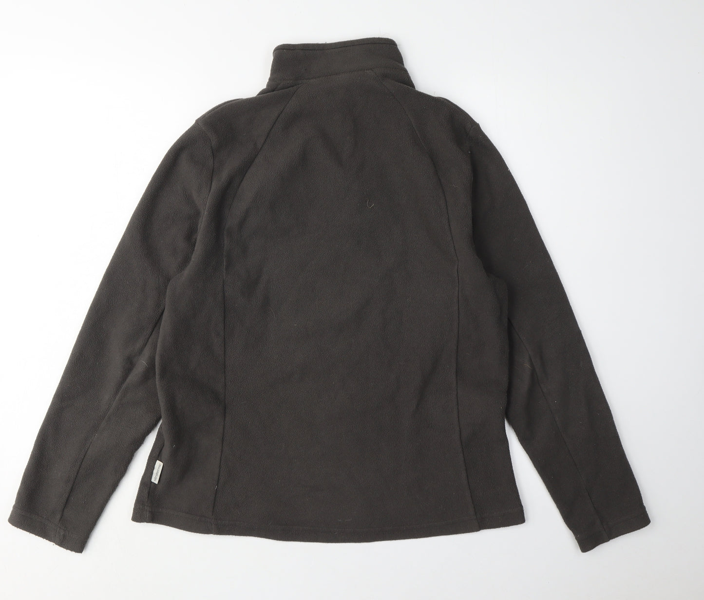 Quechua Women's Black Fleece Pullover Sweatshirt, Size 12