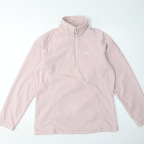 Craghoppers Women's Pink Pullover Sweatshirt Size 10