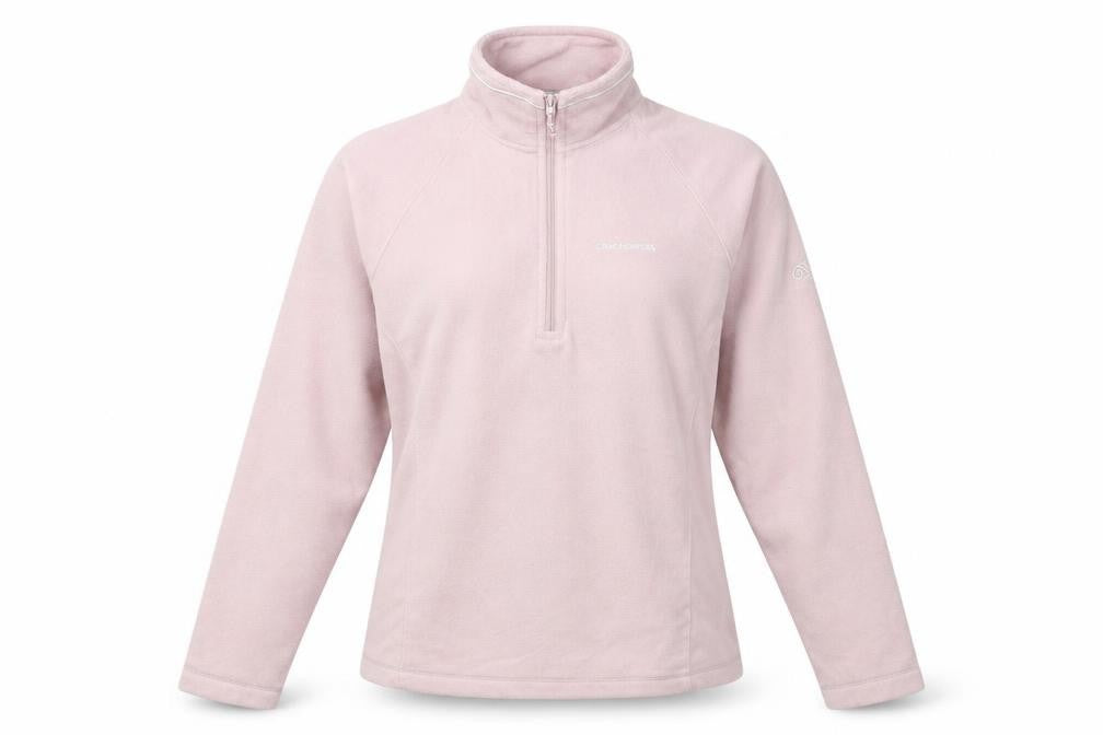 Front view of Craghoppers Women's Pink Pullover Sweatshirt, size 10