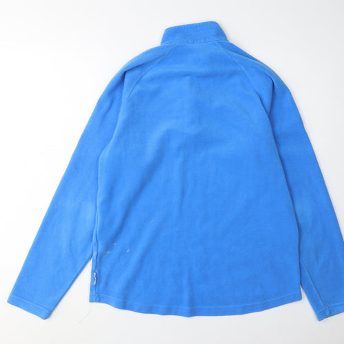Quechua Women's Blue Fleece Pullover Sweatshirt Size 12