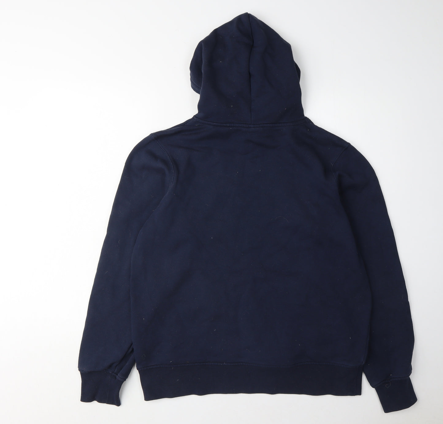 Canterbury Men's Blue Pullover Hoodie, Size M, Logo Accent